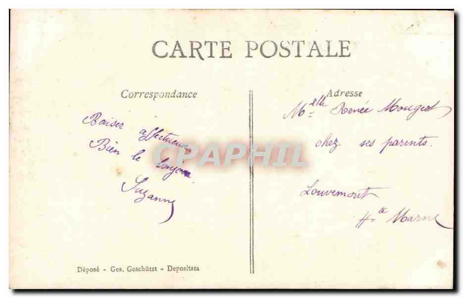 Amants sous un treillis de vignes — texte poétique — éditeur A*5, n° 427/2 — Reverso