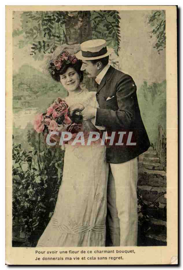 Couple amoureux — scène romantique — éditeur inconnu, n° 297500
