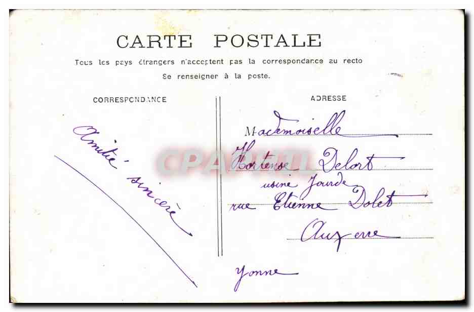 Fantaisie - 1906 - Enfant - Noel - Christmas - L'amour mon petit Pierre c'est de s'approcher bien pres - CPA  — Rückseite