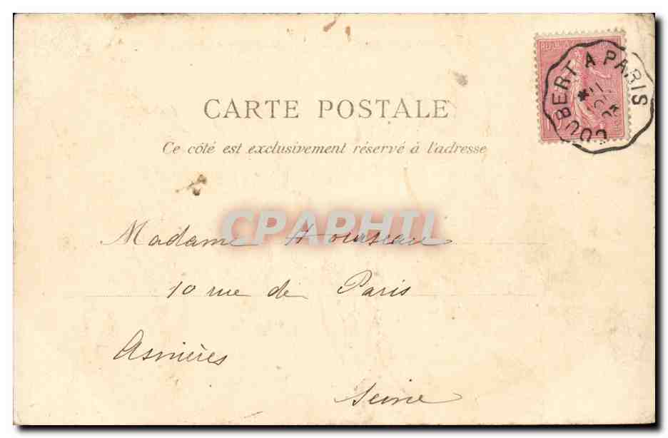 Nogent sur Marne CPA Bords de Marne Le VAl — Rückseite