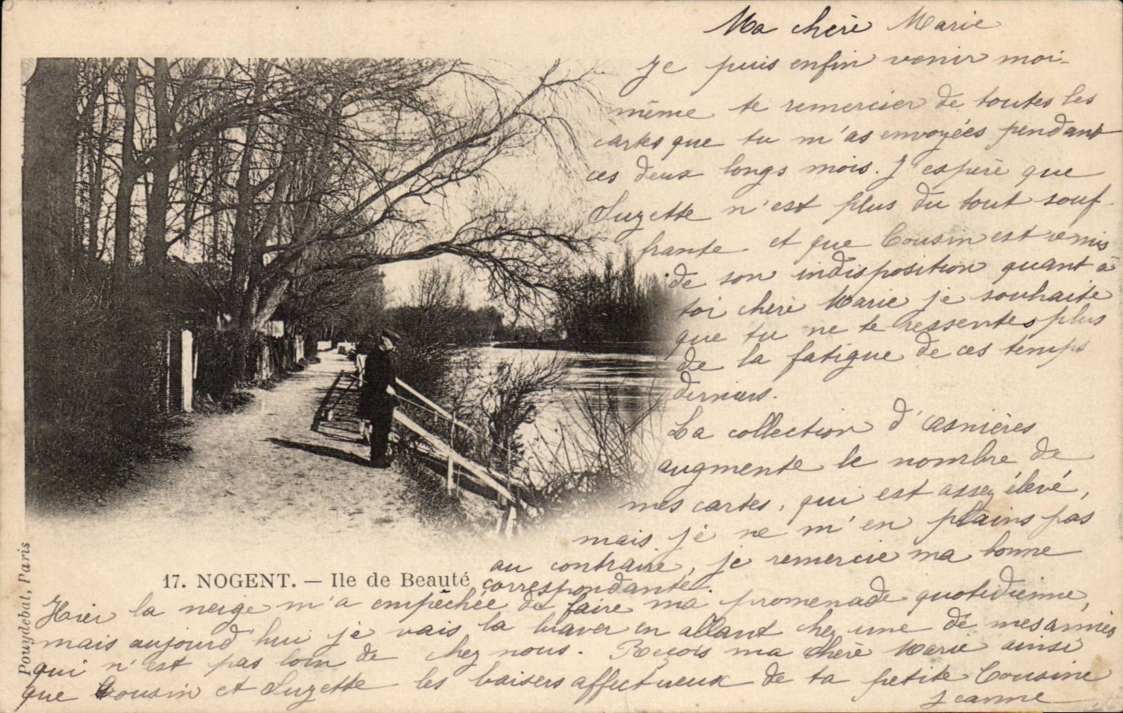 Nogent sur Marne CPA Ile de beaute (pecheur)