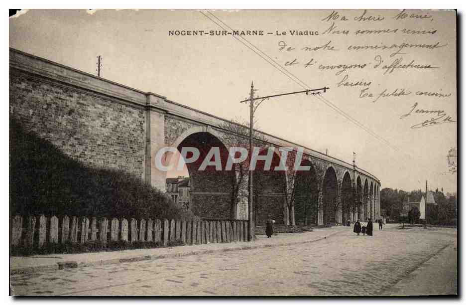Nogent sur Marne CPA Le viaduc