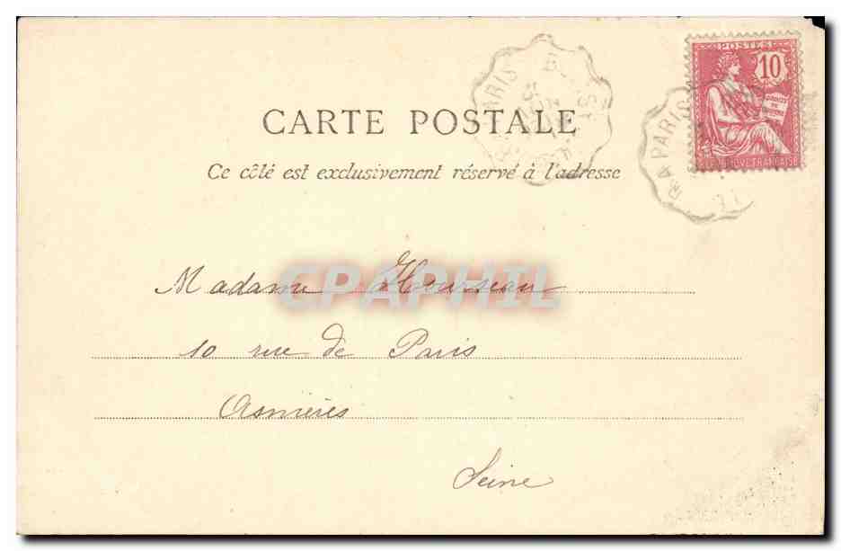 Nogent sur Marne CPA Le viaduc — Back