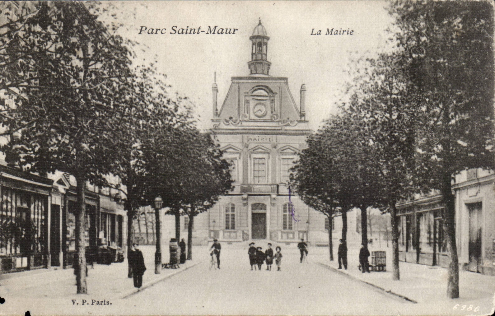 CPA PArc Saint Maur La mairie