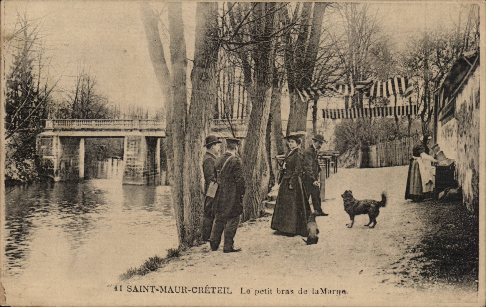 Saint Maur Creteil CPA Le petit bras de la Marne