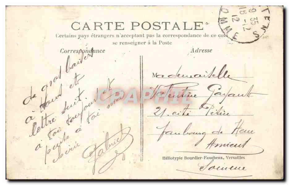 Villennes — Le chemin de la Nourrée à la Crapaudière — Mme Magon Edit. à Villennes — Reverso
