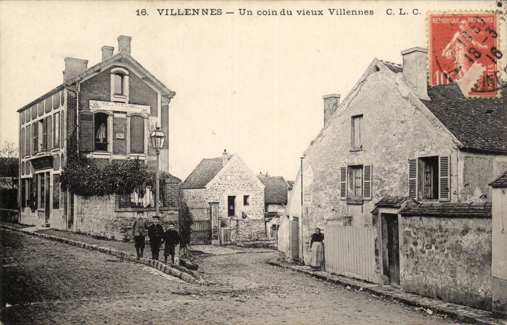 Villennes — Un coin du vieux Villennes — C.L.C.