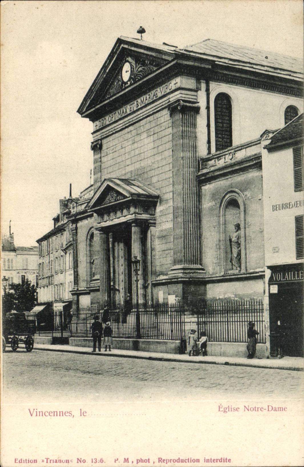 Vincennes CPA Eglise Notre Dame