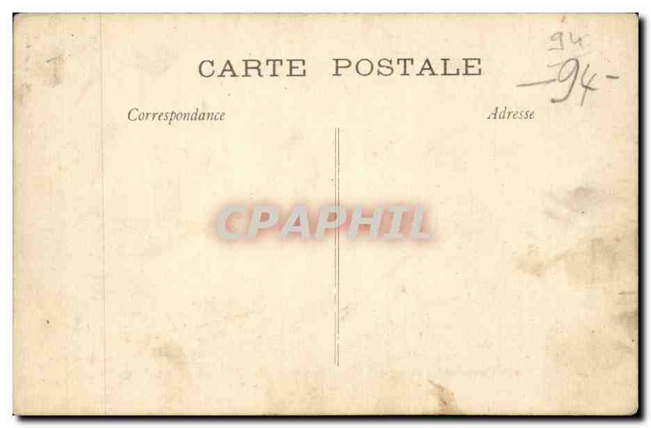 Vincennes (Europese Circuit) 18 Juni 1911 — Renaux en zijn passagier Senouques. Vliegtuig biplane motor Automobiliné en Olie D.P. — Imp. Piechot, Parijs — Achterkant