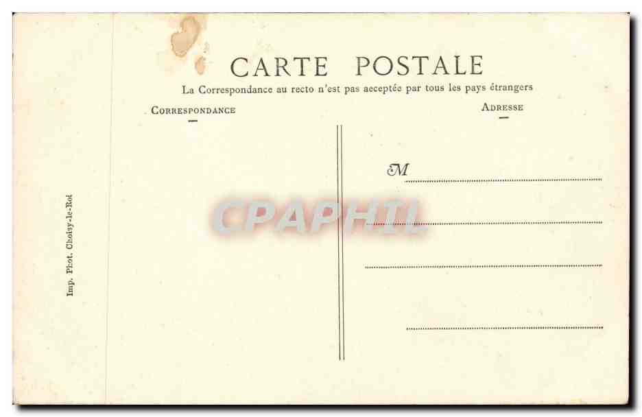 Andilly — La Fontaine Neuve — Col. Dubost — Verso