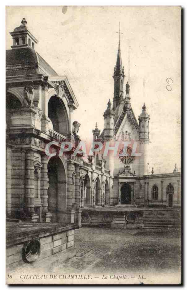Château de Chantilly — La Chapelle — Éd. L.L.