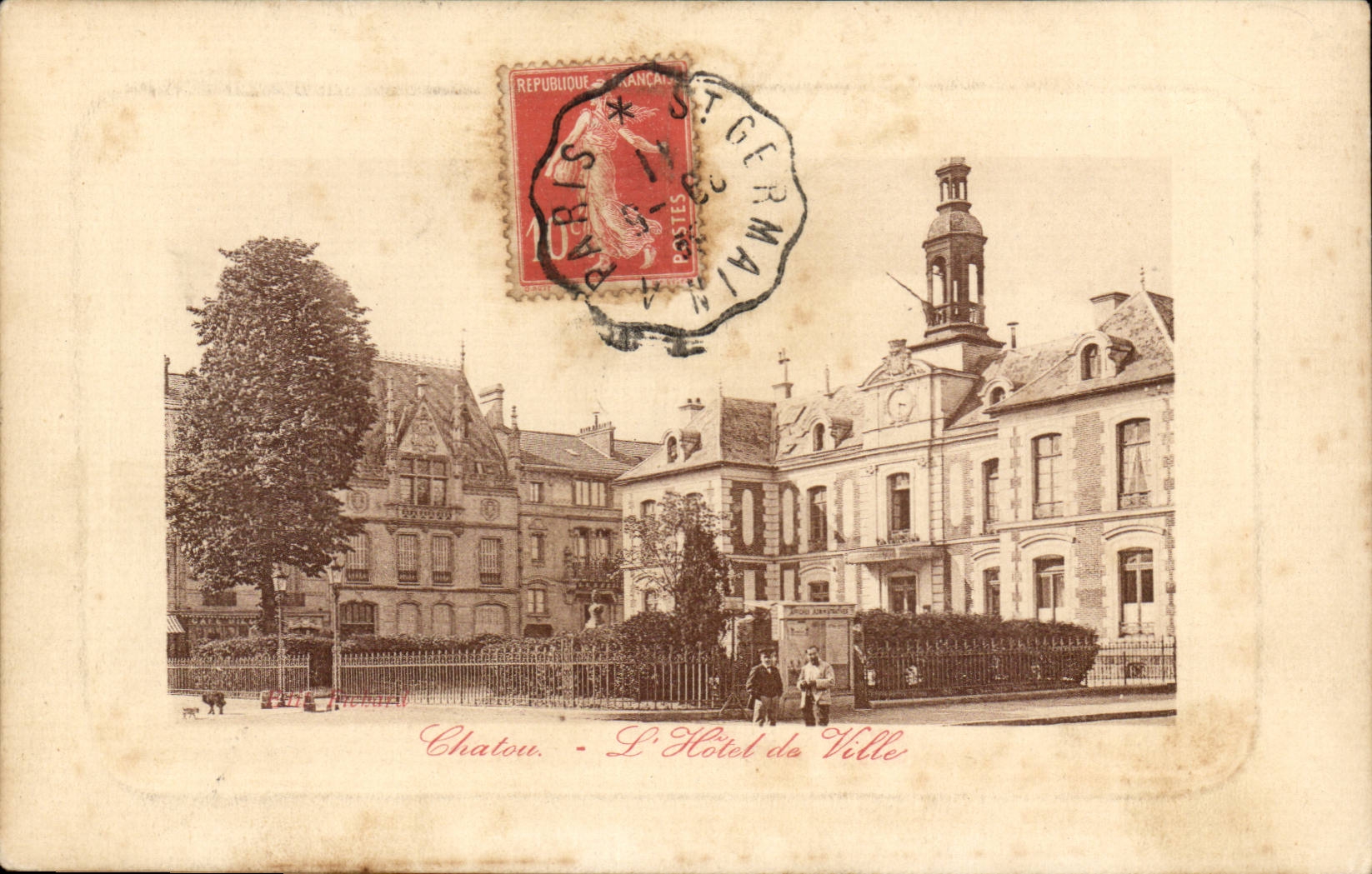 Chatou CPA L'hotel de ville