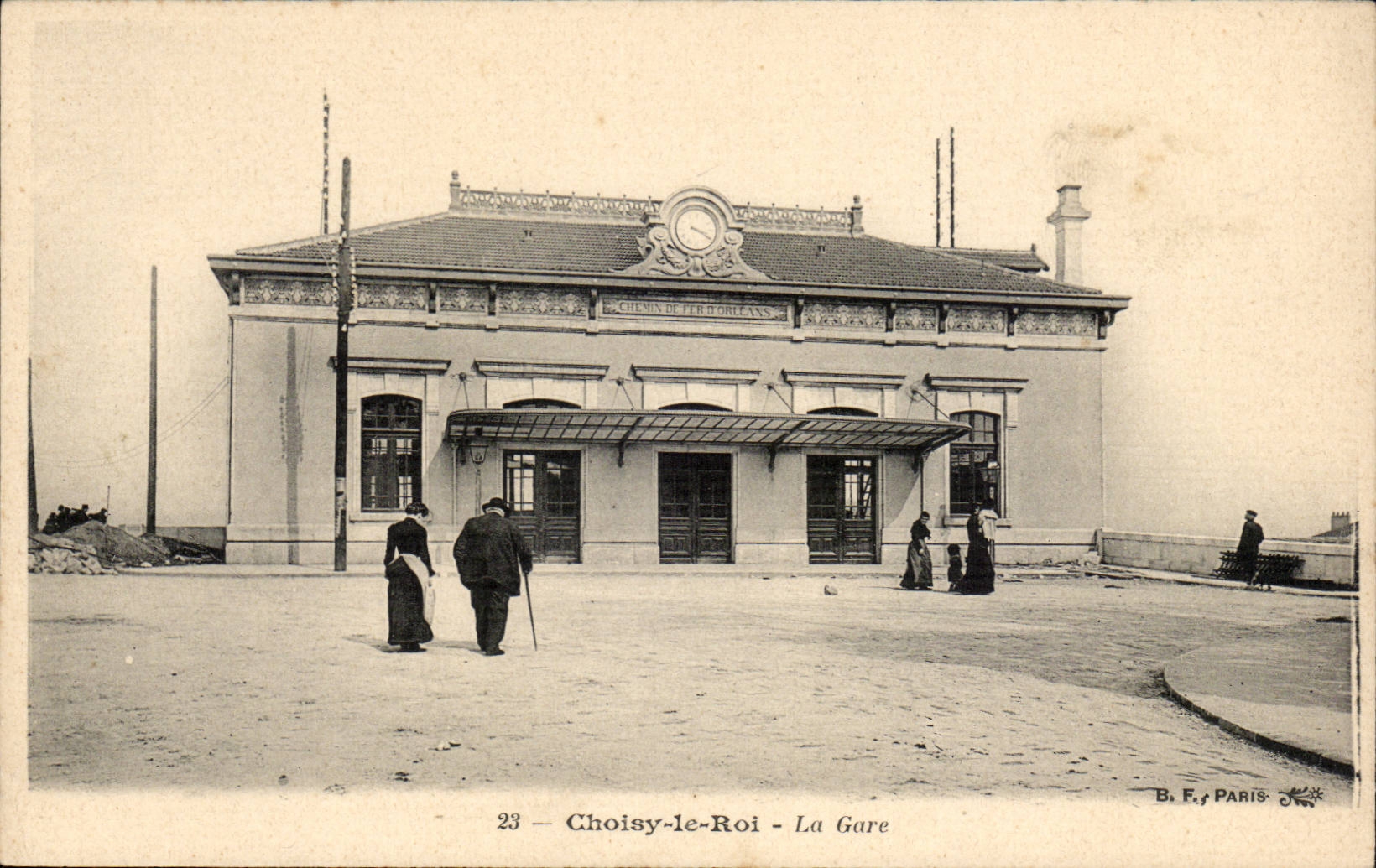 Choisy le Roi CPA La gare