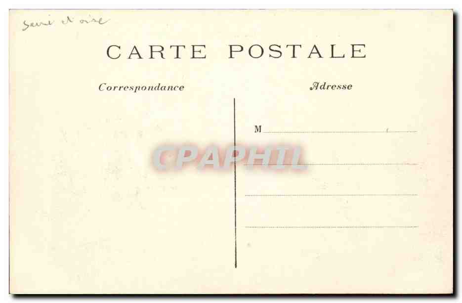 Enghien-les-Bains — Le Lac et le Casino — Éditeur non identifié, n° de série non visible — Verso