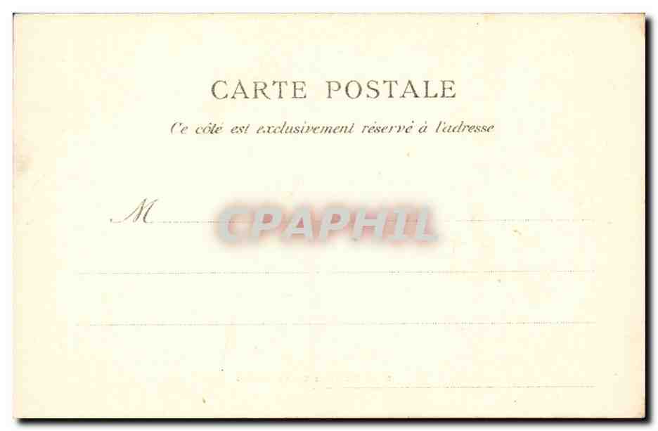 Enghien les Bains CPA Le lac — Rückseite
