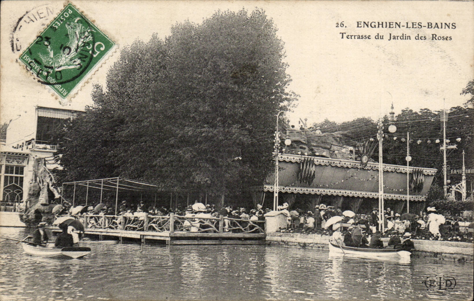 Enghien-les-Bains — Terrasse du Jardin des Roses — Éditeur ELD, n°26