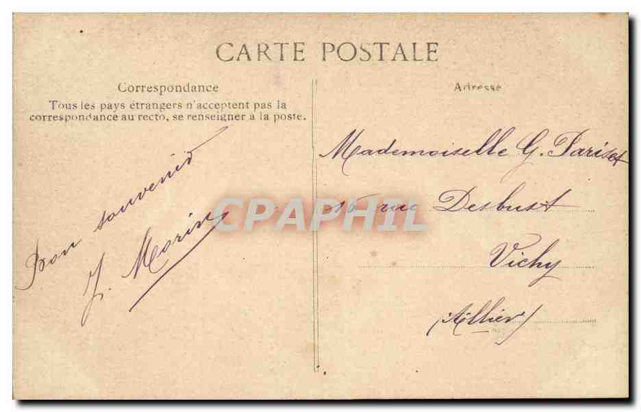 Gagny CPA Rond point des trois communes — Rückseite