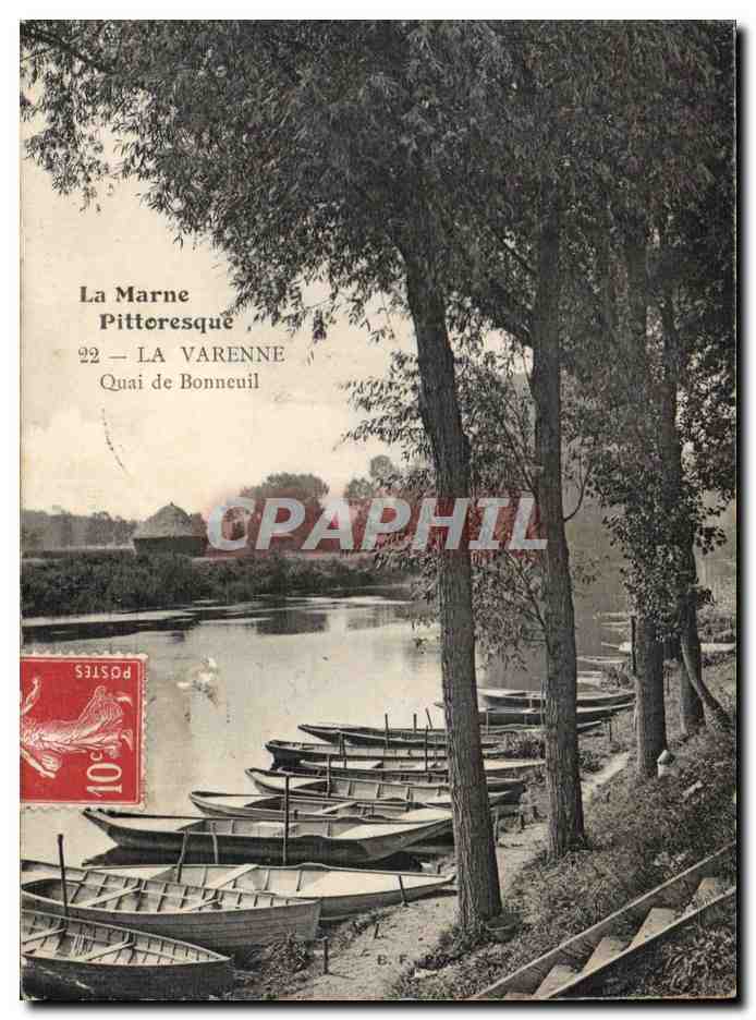La VArenne Saint Hilaire CPA Quai de Bonneuil