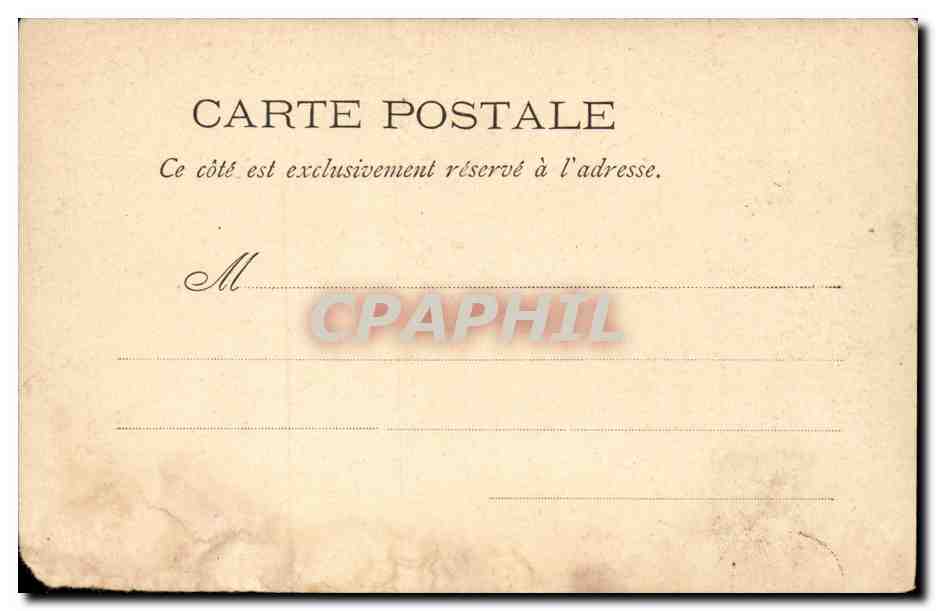 CARTE PHOTO Militaria Regiment La revue des effets — Rückseite