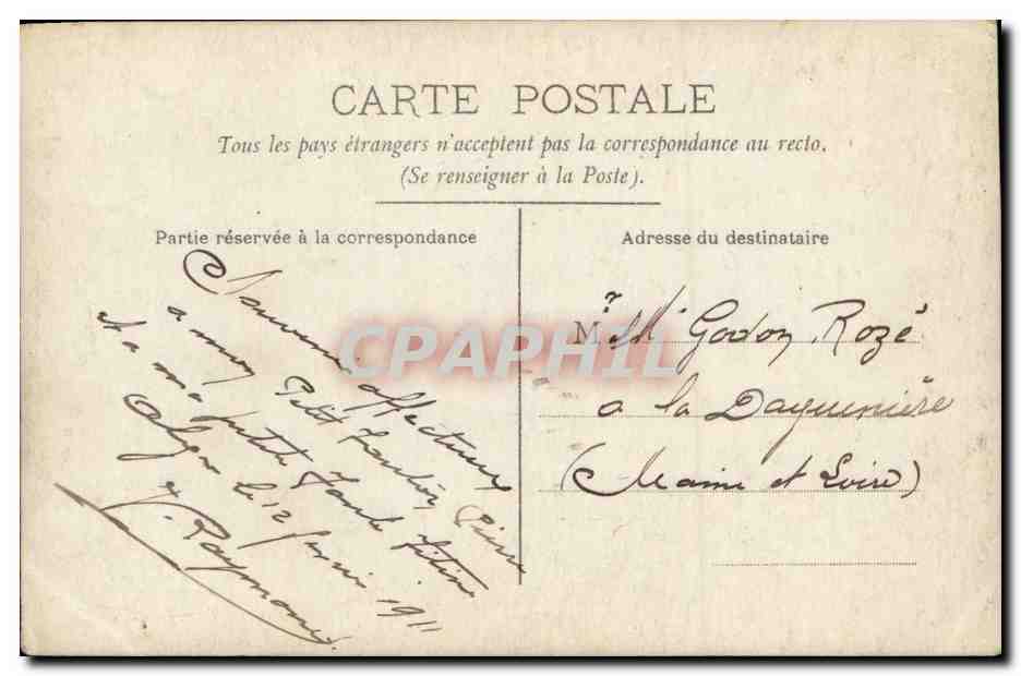 Portrait d'un militaire — éditeur inconnu, n° de série non visible — Reverso