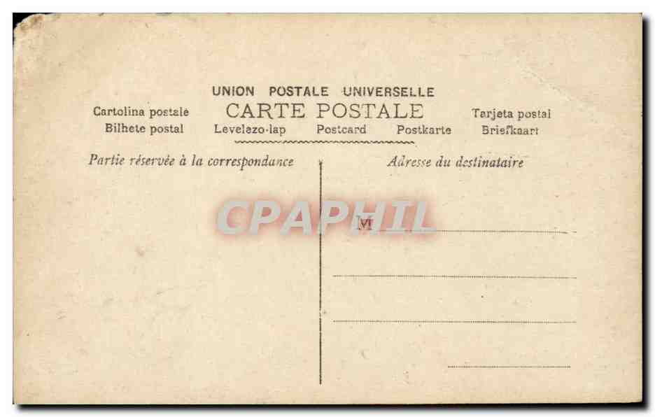 CPA Militaria SAlon de 1908 a Lauze Mayence (Napoleon) — Rückseite