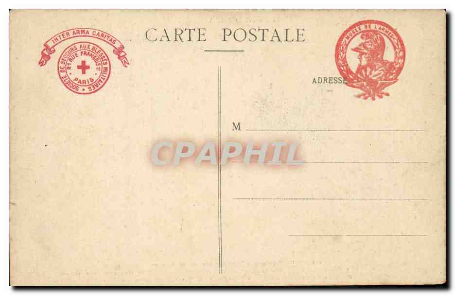 CPA Militaria Musee de l'armee Salle Napoleon Sur son lit de mort — Rückseite