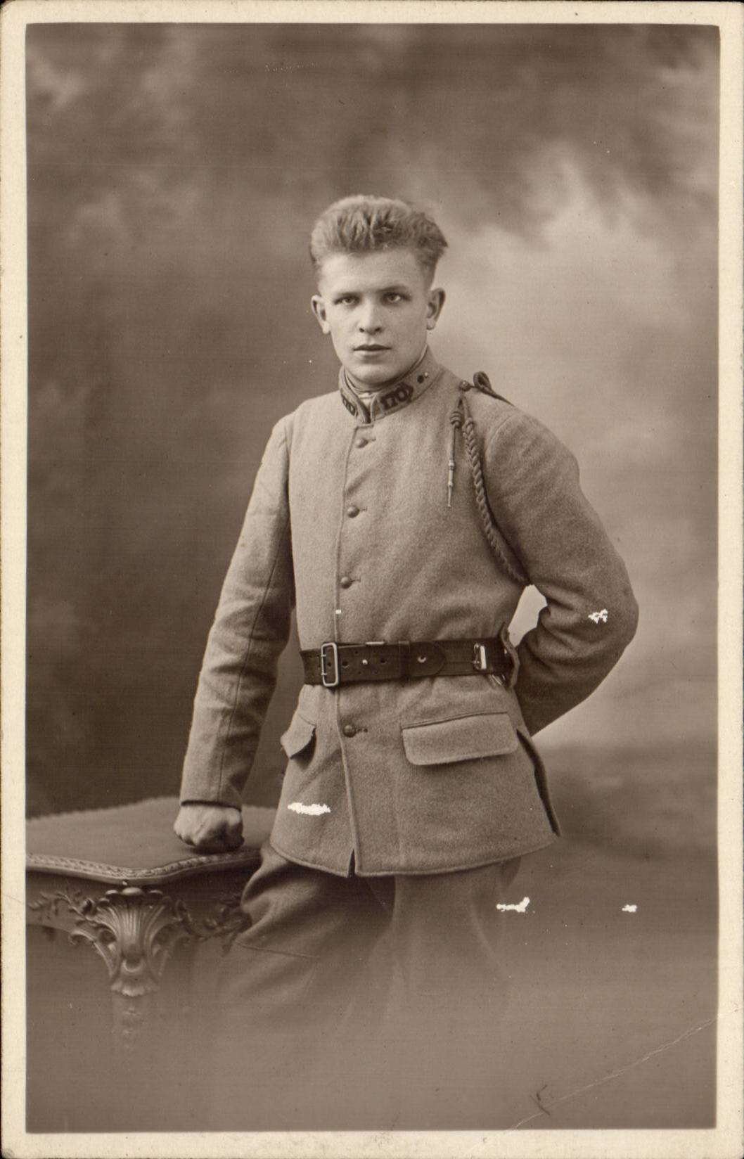 CARTE PHOTO Soldat militaria 