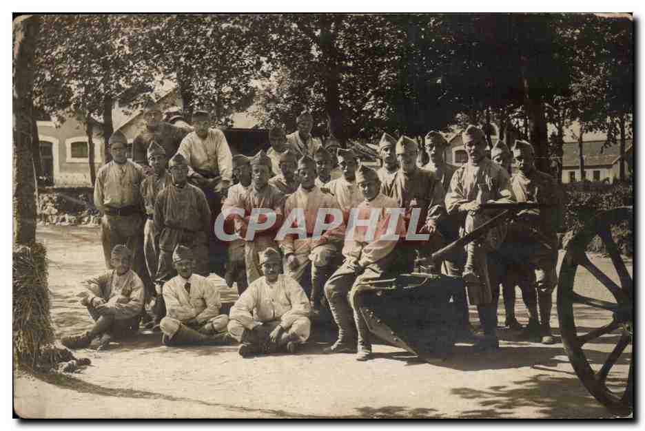 CARTE PHOTO Soldats militaria 