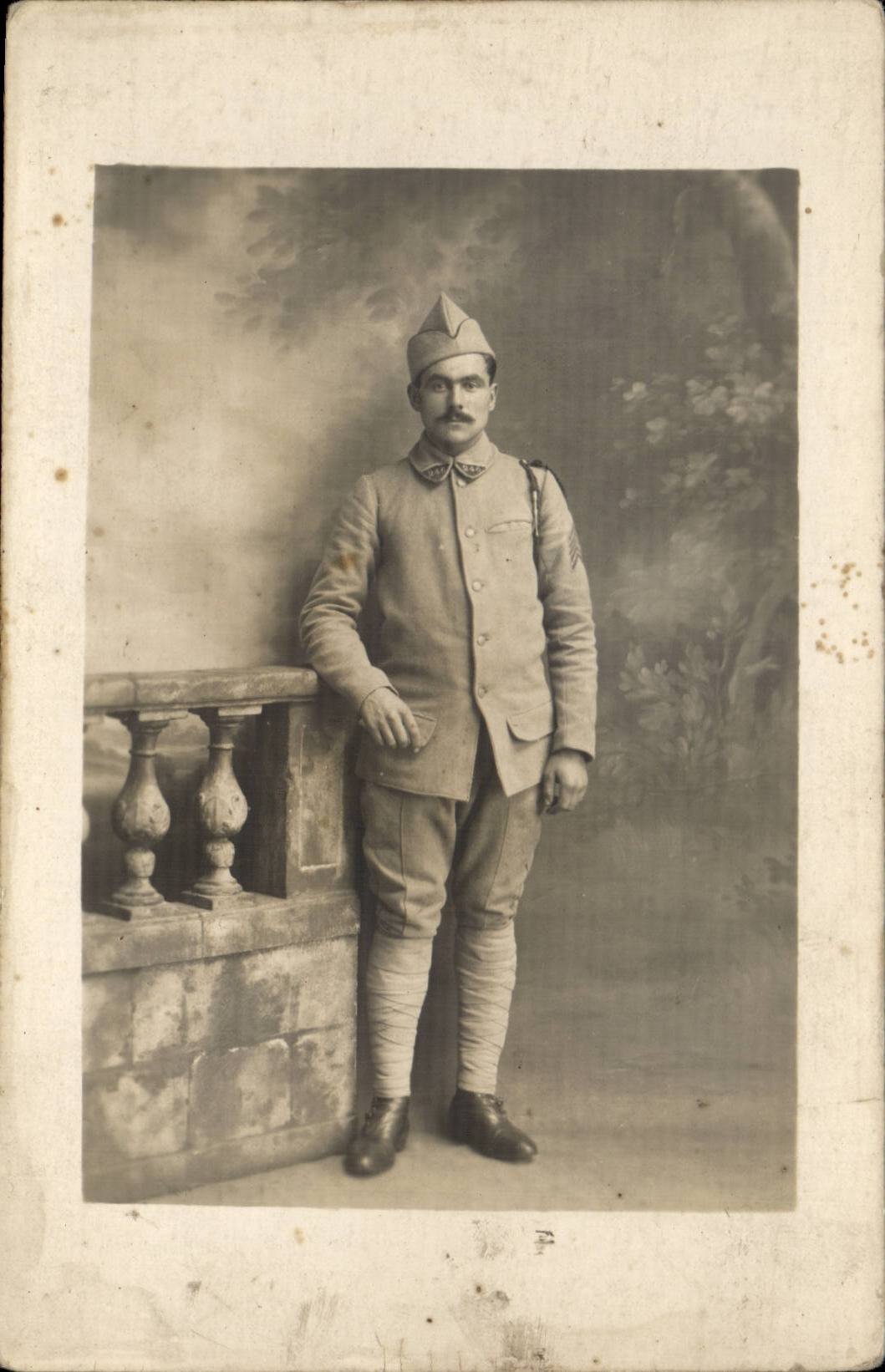 CARTE PHOTO Soldat militaria 
