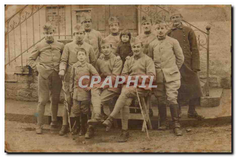 CARTE PHOTO Soldats militaria 