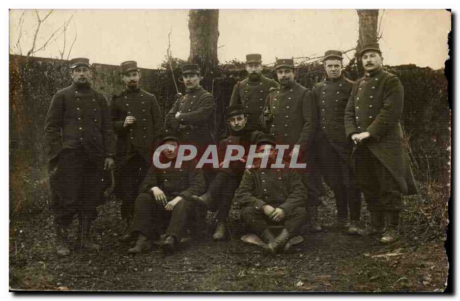 CARTE PHOTO Soldats militaria 