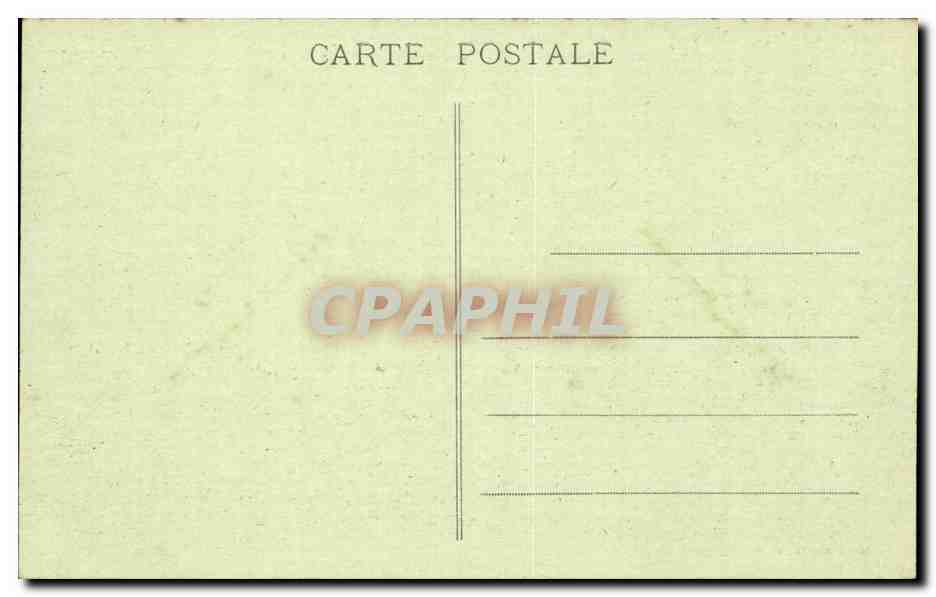 Concarneau CPA Vue generale de la ville close — Rückseite