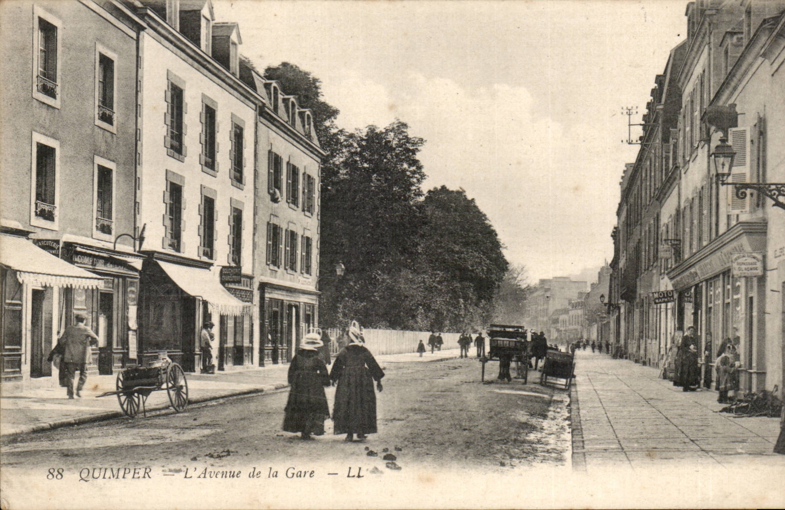 Quimper CPA l'avenue de la gare