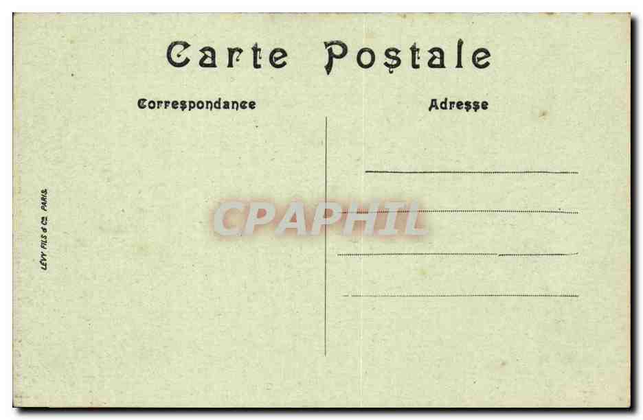 Quimper CPA l'avenue de la gare — Rückseite