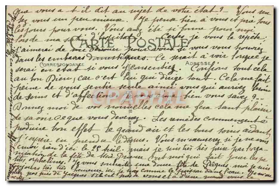 legendes normandes CPA La lanterne du gas de Falasie Vire Chanson Folklore — Rückseite