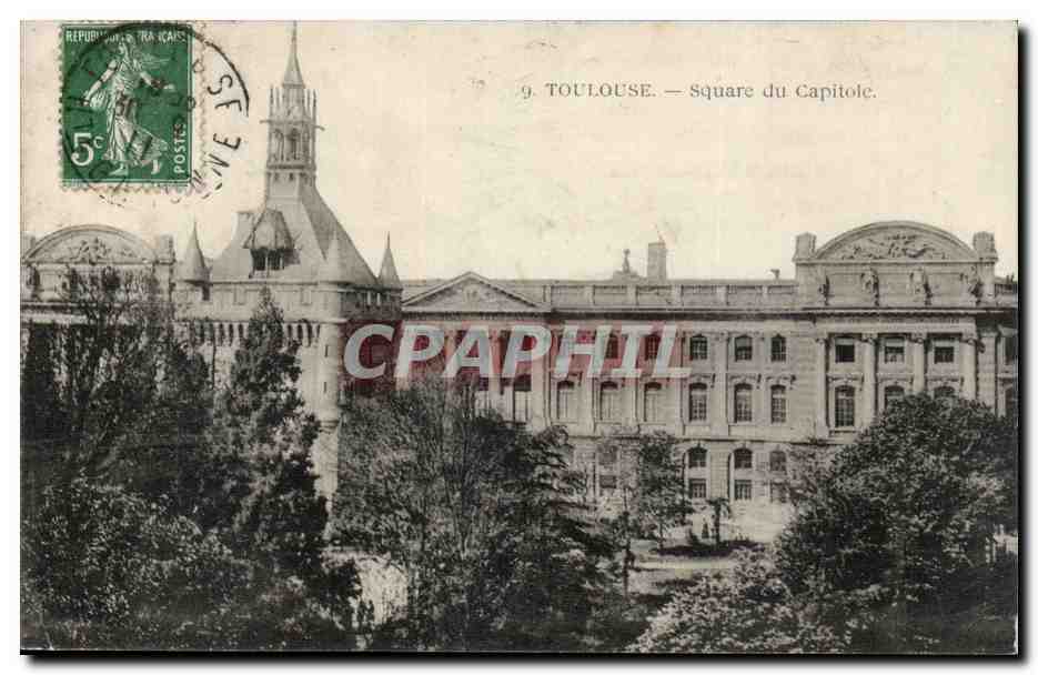 Toulouse - Square du Capitole - CPA 