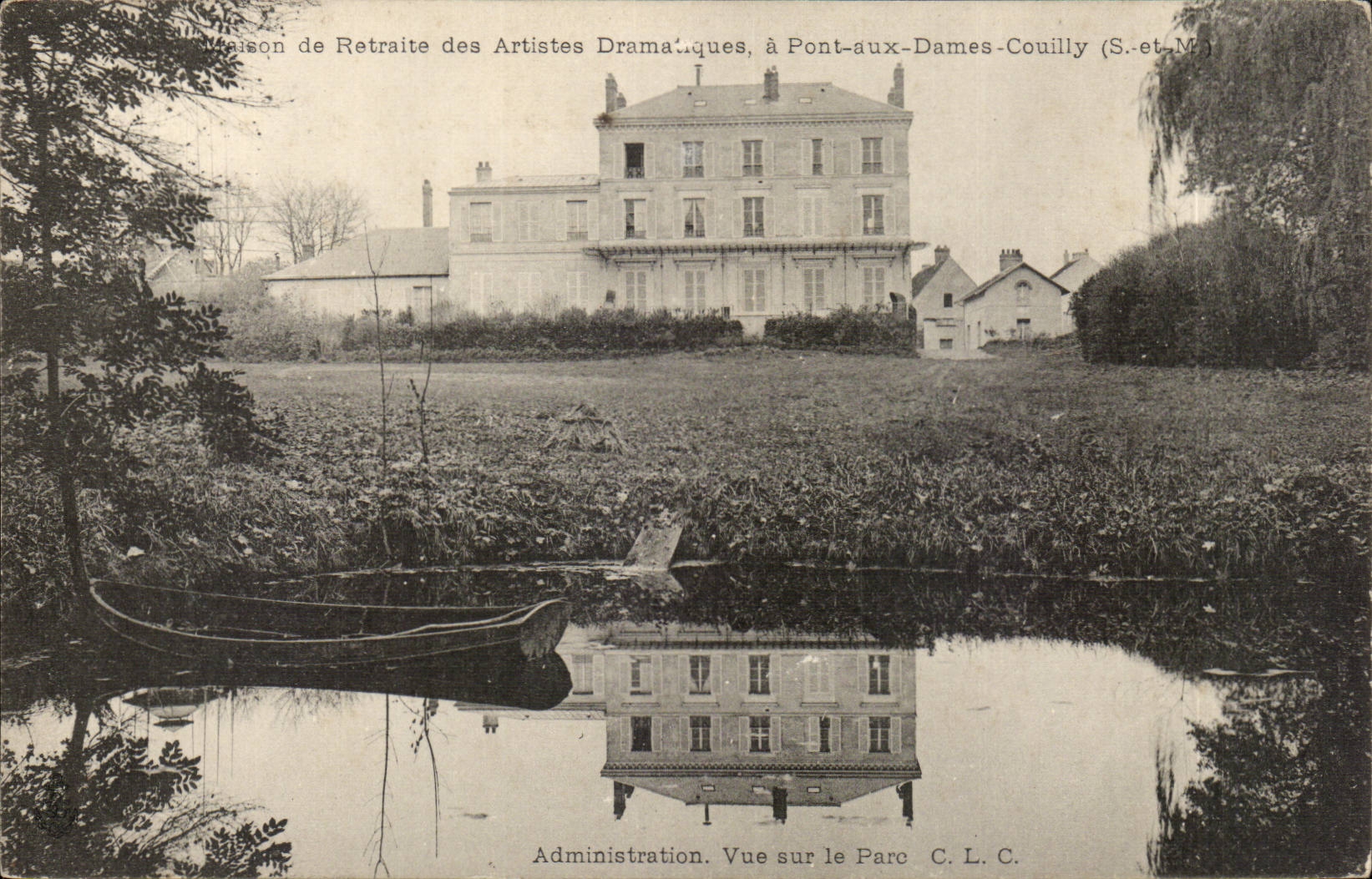 Maison de Retraite des Artistes Dramatiques — Vue sur le Parc — C. L. C.