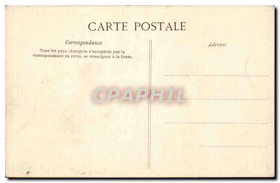 Maison de Retraite des Artistes Dramatiques — Vue sur le Parc — C. L. C. — Verso