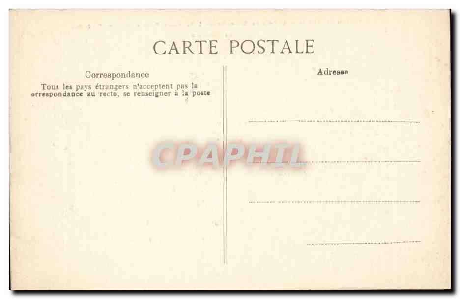 Villemomble - Carte - Souvenir - CPA  — Rückseite