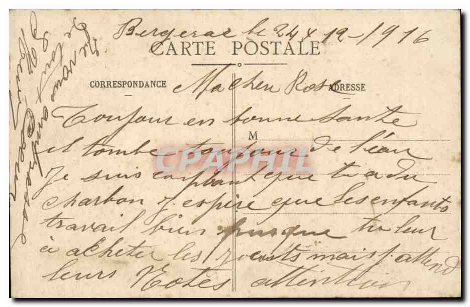 Chambery - la Croix de Nivolet alt 1546 m - erigee en 1910 - CPA  — Rückseite