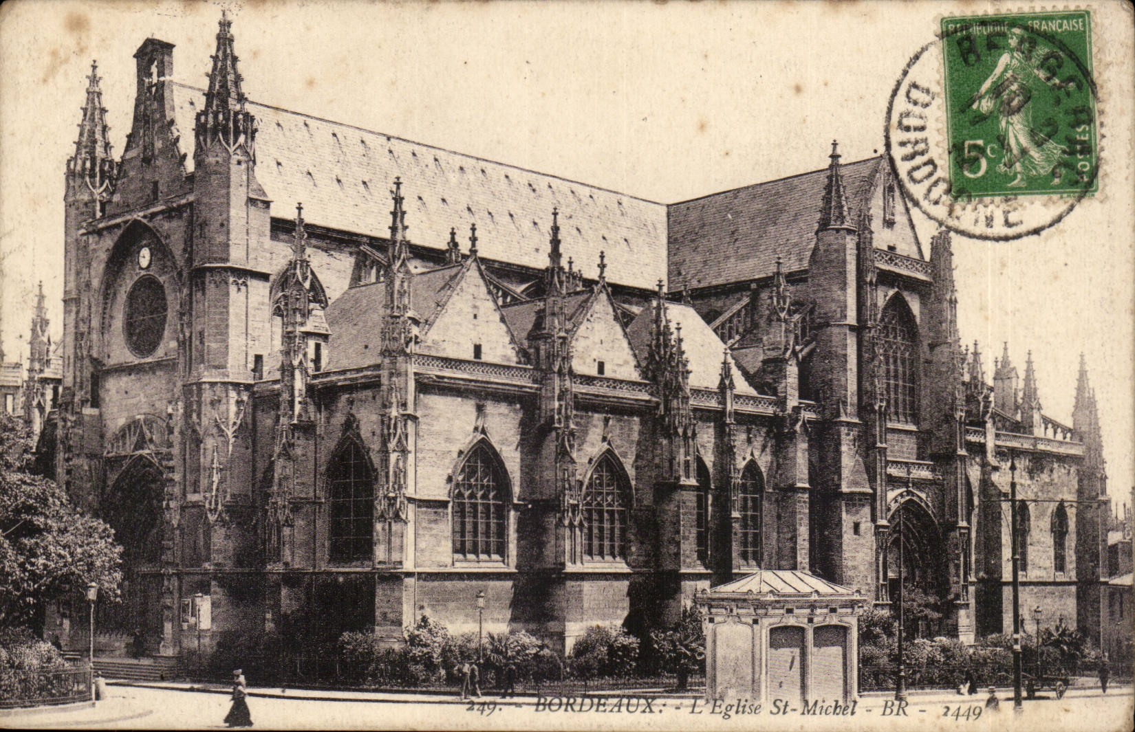 Bordeaux - L'Eglise Saint Michel - CPA 