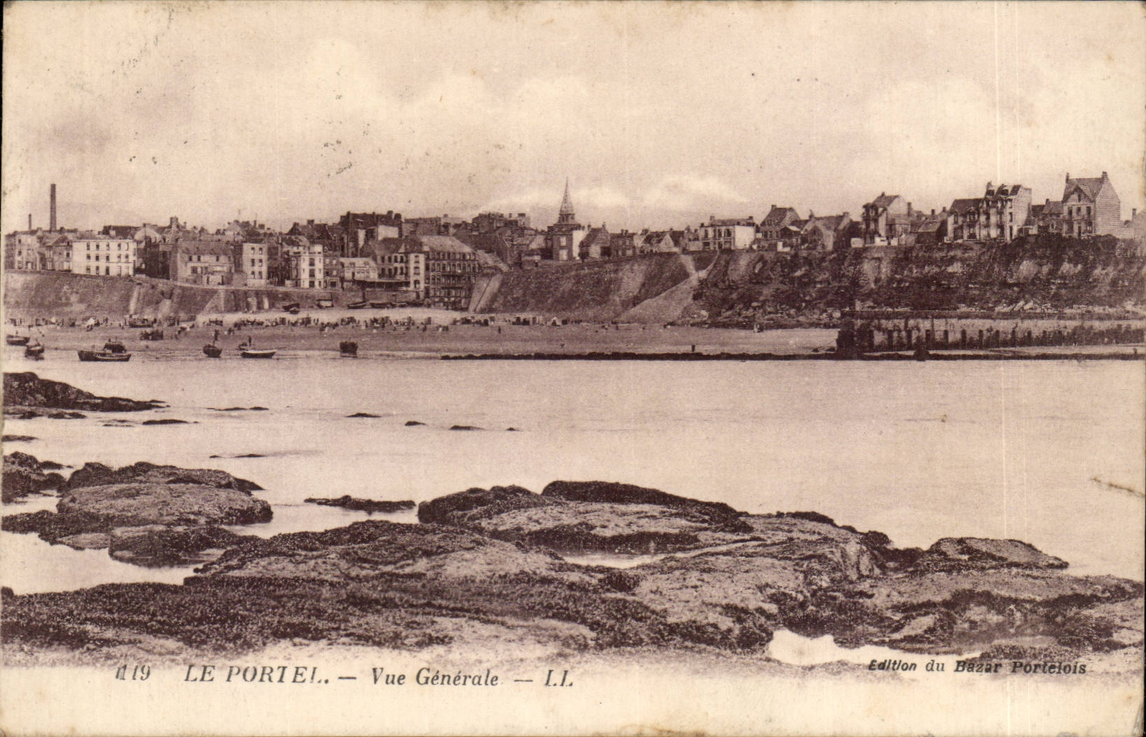 Le Portel - Vue Generale - Marcel Neveux - CPA 