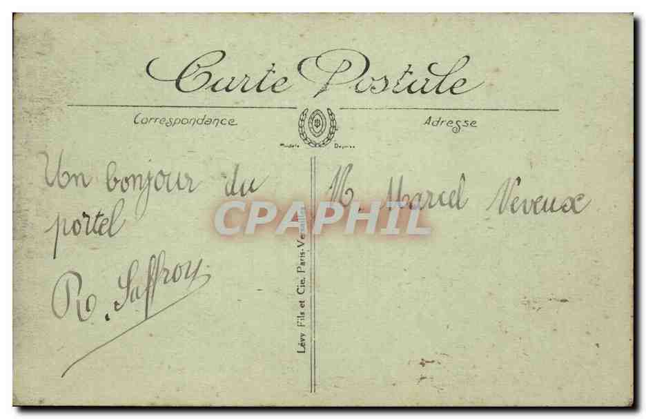 Le Portel - Vue sur la Plage - CPA  — Rückseite