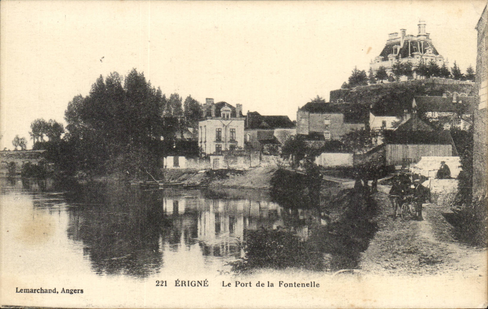 Erigne - Le Port de la Fontenelle - CPA 