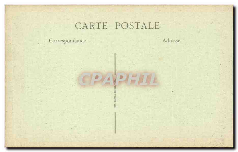 Villefranche (Rhône) - L'Hôtel-de-Ville — B. F., Paris, n° 83 — Verso