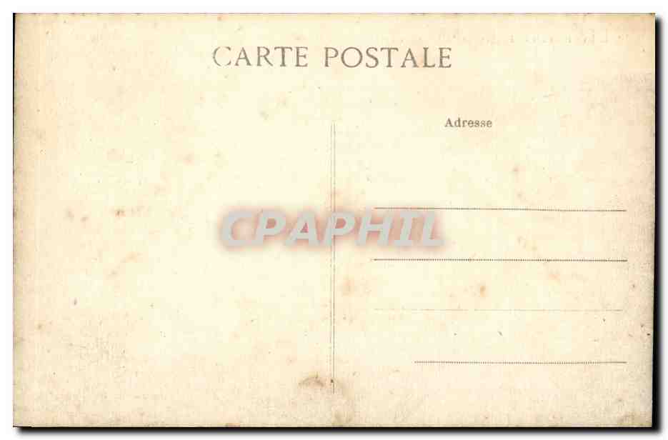 Penmarch - Rochers de saint Guenole - Le Saut du Moine - CPA  — Verso