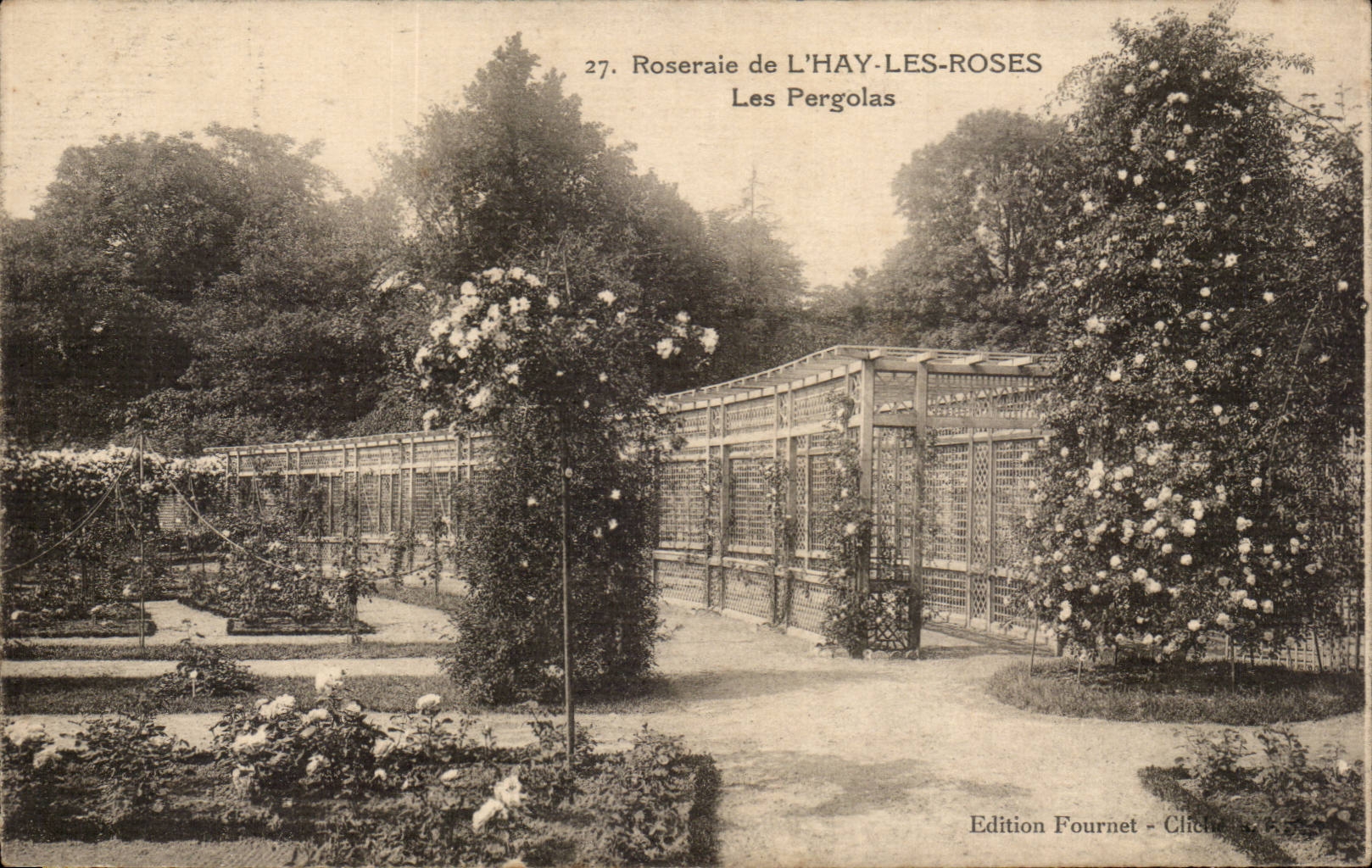 L'Hay les Roses - Les Pergolas - Roserie - CPA 
