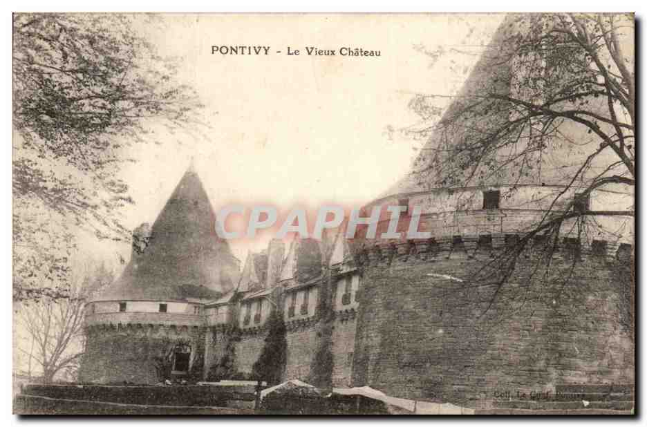 Pontivy CPA Le vieux chateau