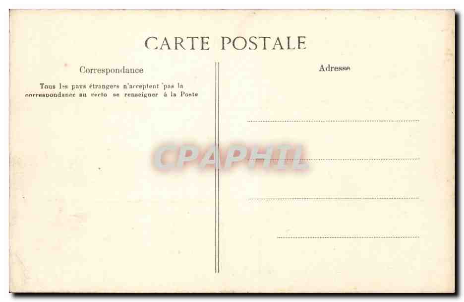 CPA Sceaux Justice et paix et rue Houdan — Rückseite