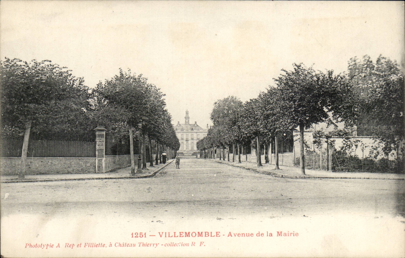 Villemonble CPA Avenue de la mairie